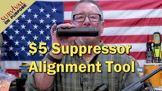 Budget Silencer Alignment Tool - Prevent Suppressor Baffle Strikes