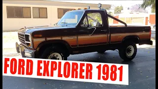 FORD F150 EXPLORER 1981 MEXICANA