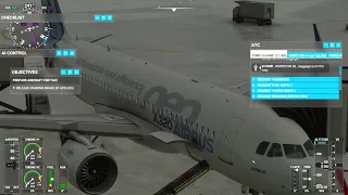 Microsoft Flight Simulator 2020| Airbus A320neo| KORD-KDFW| {Cloudy} {Low Visibility}