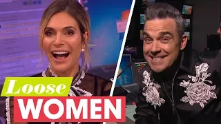 Robbie Williams Takes Control of the Gallery to Pull a Prank on Wife Ayda | Loose Women