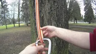 How to tie the Anchor hitch | Arborist knot tying