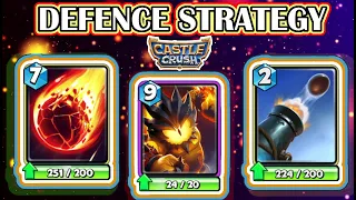 Castle Crush : Funny Moments 😂 🚀  - Strategic Defence  🔥🔥🔥 LVL 9 | GamePlay