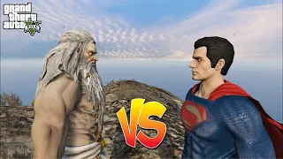GTA 5 - Superman VS Zeus