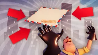 THE NEIGHBORS SECRET LETTER?!! (Hello Neighbor Secrets / Hello Neighbor Alpha 4)