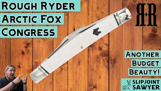 Rough Ryder Arctic Fox Congress Pocket Knife RR2309 - Another Budget Beauty!