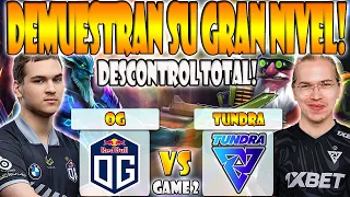 OG VS TUNDRA BO3[GAME 2]ELIMINACIÓN -TOPSON, SKITER VS CEB, BZM - DREAMLEAGUE SEASON 21- DOTA 2