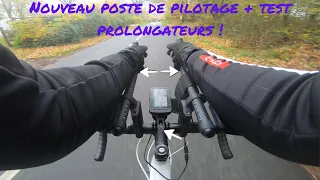 Nouveau poste de pilotage+prolongateurs