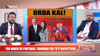 Fox Tv, Fatih Portakal yüzünden Azerbaycan'da kapandı!