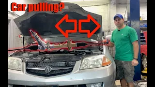 How to change Rack and pinion / steering gear? 2003 Acura MDX