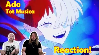 Musicians react to hearing 【Ado】Tot Musica（UTA from ONE PIECE FILM RED）