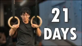 This Average Guy Learns the Ring Muscle-Up in 21 days