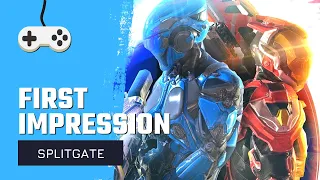Splitgate First Impressions Gameplay | Halo Meets Portal | Free-to-Play PvP FPS