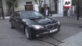 Cyril Ramaphosa leaves parliament as Zuma's exit nears