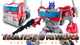 Transformers RISE OF THE BEASTS Voyager Class OPTIMUS PRIME Review