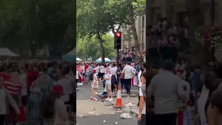 London Streets - England vs Italy’  Euro 2020 final football match tonight