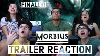 FINALLY!! OUR MORBIUS - TEASER TRAILER REACTION!! || with OUR NEW PROJECTOR UNBOXING || MAJELIV