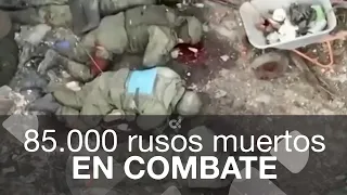 Ucrania cifra en «alrededor de 85.000» los militares rusos muertos en combate