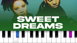 La Bouche - Sweet Dreams (piano tutorial)