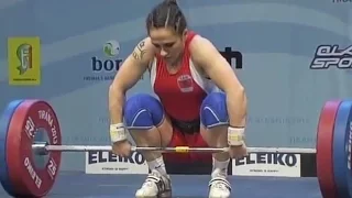 2013 European Weightlifting Championships, Women 58 kg  Тяжелая Атлетика. Чемпионат Европы