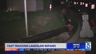 Fast tracking landslide repairs in Rancho Palos Verdes