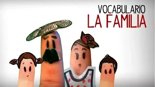 Family Vocabulary in Spanish, learning Spanish videos