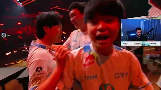 DRX reaction after winning 19 - 17 in overtime vs FPX