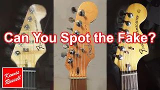 Three Fender Stratocasters... 1 Fake and 2 Real | Try and Spot the Fake