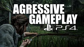 THE LAST OF US 2 - BEST AGRESSIVE GAMEPLAY PS4
