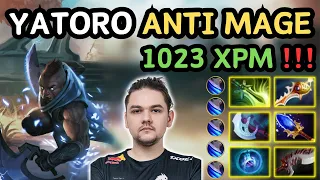 🔥 YATORO ANTI MAGE Safelane 1023 XPM 🔥 41K NET WORTH Grandmaster Tier YATOROGOD - Dota 2