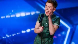 Kerr James, menino de 12 anos surpreende jurados com sua voz. [Legendado PT-BR]