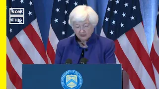 Yellen Holds News Conference After Meeting With Chinese Vice Premier