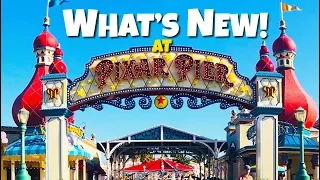 Top 5 New Additions to Pixar Pier!- Rides & Attractions