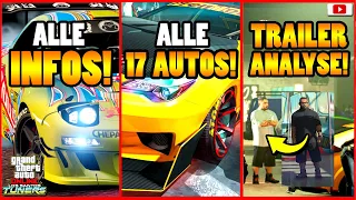 🔥TUNERS Update🔥: ALLE Infos! ALLE 17 Autos! + Trailer Analyse! [GTA 5 Online Los Santos Tuners DLC]