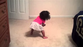 18 month old dancing to her favorite song by Beyonce