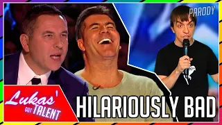The BEST worst funny STAND UP Comedian | Britain's Got Talent/America's Got Talent PARODY
