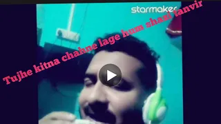 Tujhe kitna chahne lage hum/Kabir Singh Arijit Sing/cover by shazi tanvir