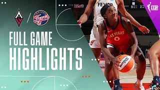 INDIANA FEVER vs. LAS VEGAS ACES | FULL GAME HIGHLIGHTS | August 28, 2021