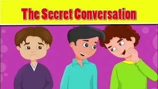 Islamic cartoon for kids in english - The Secret Conversation - little muslim