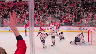 Alex DeBrincat Game Winning Overtime Goal Chicago Blackhawks vs. Edmonton Oilers 3/3/2022