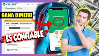 🤑👉GANA DINERO de BONOS GRATIS con NinjaBet 💰💵 Desde tu Casa y desde tu CELULAR