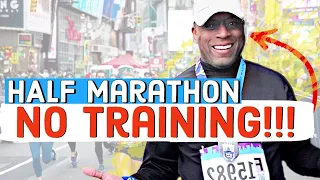 Didn’t train but RAN ANYWAY!!!  2023 NYC Half Marathon