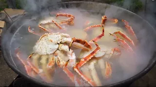 Catching and Cooking King Crab in Alaska