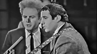 Simon & Garfunkel - Sounds Of Silence (Live Canadian TV, 1966)