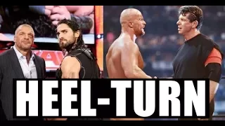 5 MELHORES HEEL-TURNS NA WWE