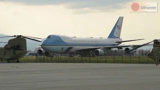 Air Force One arrives at Yokota Air Base with  President Joe Biden 【4K video news】