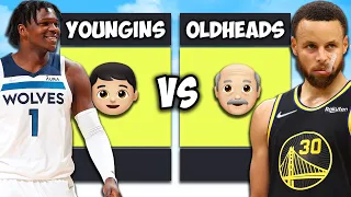 Team Old Heads VS Team Young Stars In NBA2K24...