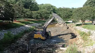 Found A Sinkhole At This Pond Dredging!