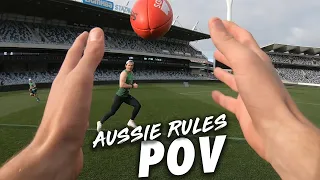 Aussie Rules POV - Want to know what it's like to train with Ablett and Dangerfield?