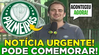 💥EXPLODIU AGORA! NINGUÉM ESPERAVA! PALMEIRAS CONFIRMA! ÚLTIMAS NOTÍCIAS DO PALMEIRAS!