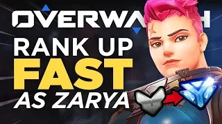 Top 4 Best Zarya Tips to Rank Up FAST! Beginner to Advanced - Overwatch Guide